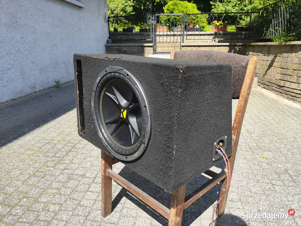 Skrzynia bassowa basowa tuba subwoofer Kicker