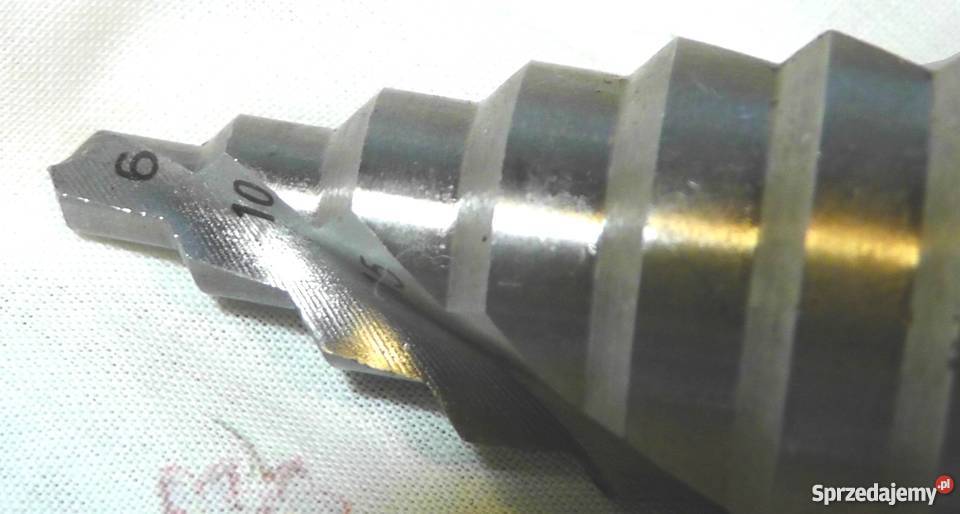 Wiertlo stozkowe wielostopniowe tytanowe Katowice