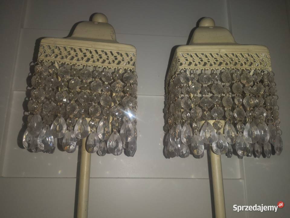 2 lampiony świeczniki Aleksandrów Łódzki
