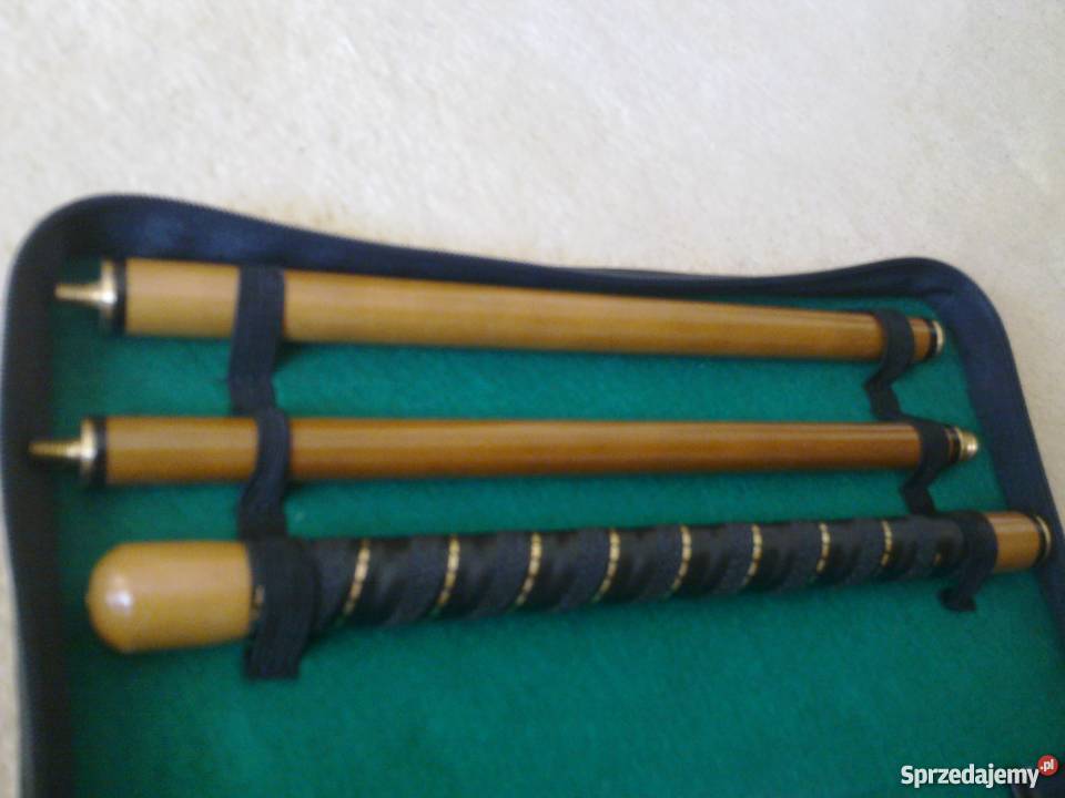 Golf zestaw Domowy Biurowy drewno i mosiądz Płońsk