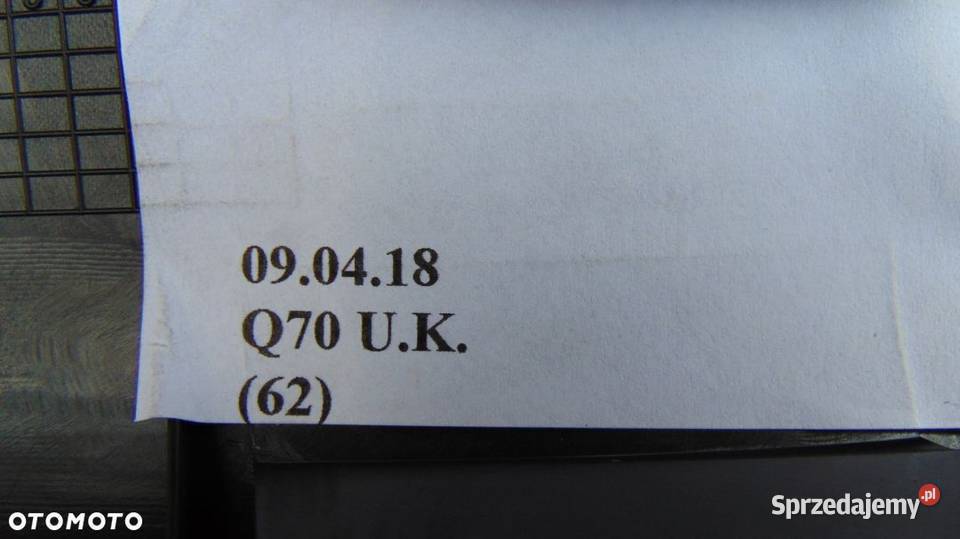 LISTWA NAKŁADKA PROGU PRAWY PRZÓD INFINITI Q70 Nowy Tomyśl