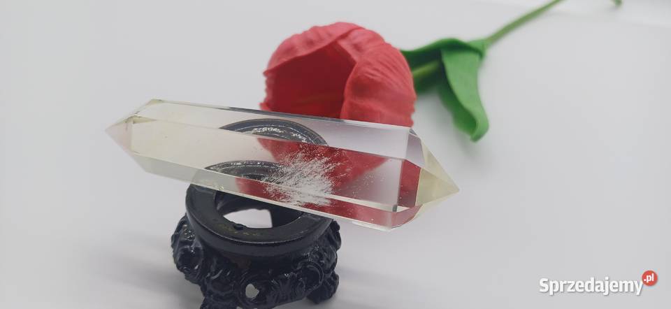 Kwarc laboratoryjny podwójny obelisk 80mm Olsztyn