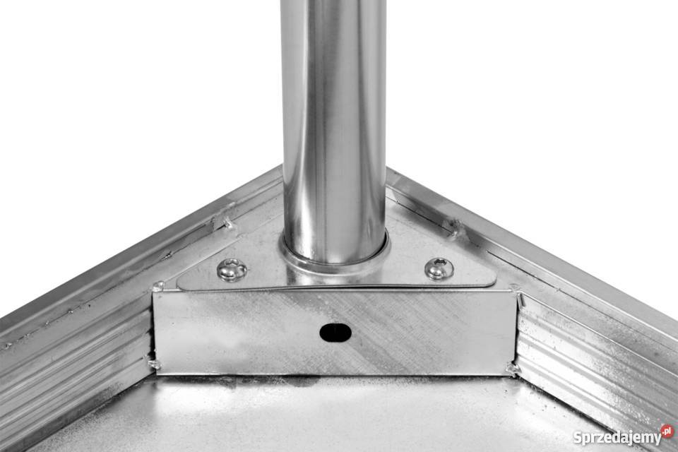 stół gastronomiczny blat roboczy z półką inox