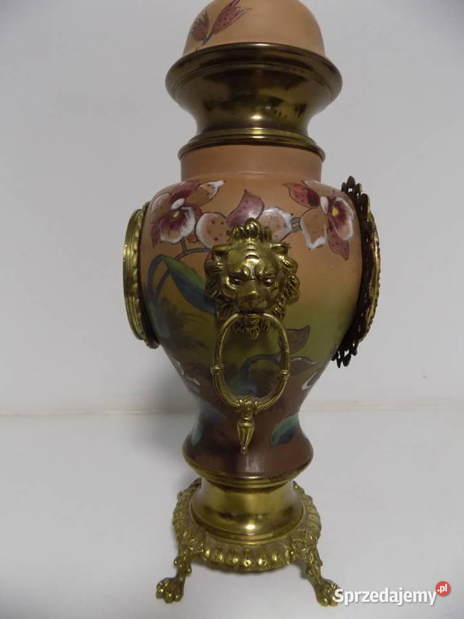 Zegar z porcelany sygnowany 125 GWARANCJA 2 LATA Nowa Sól sprzedam