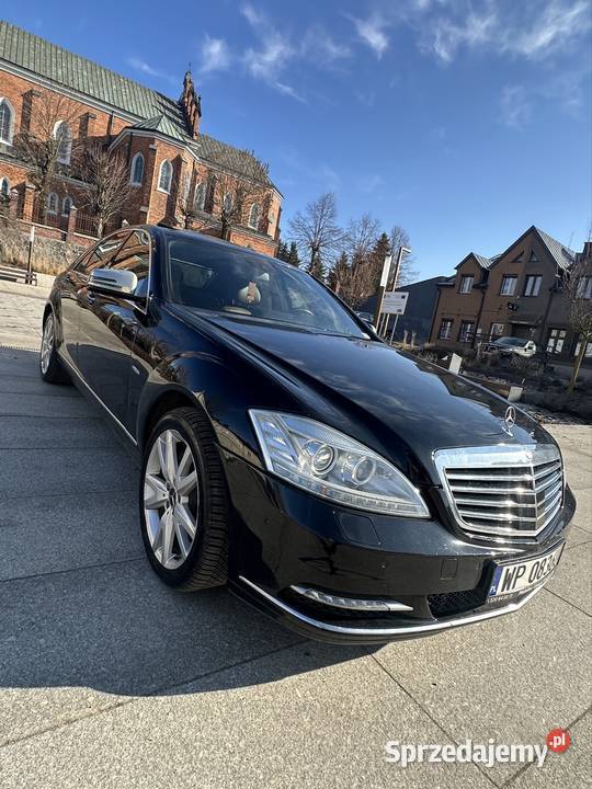 MercedesBenz S350d Designo W221 Lift Euro 6 czarny łódzkie Kutno