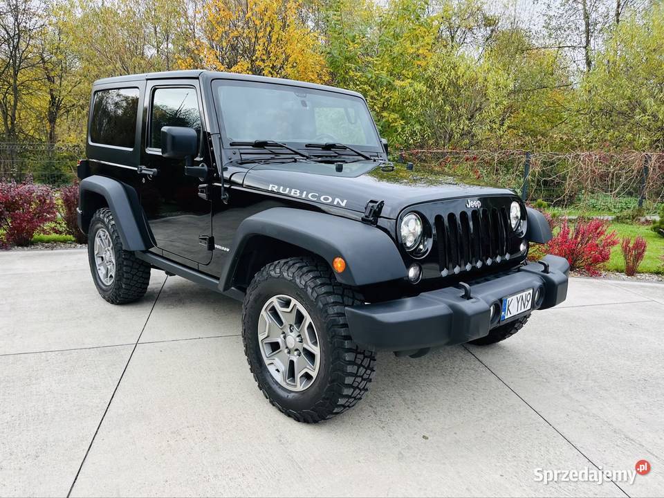 Jeep wrangler JK RUBIKON 36 V6 manual super stan nieuszkodzony Osielec