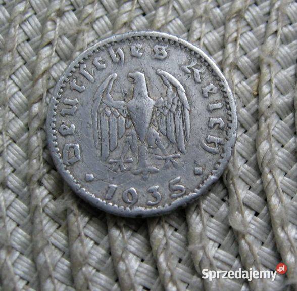 Niemcy 50 Reichsfenig 1935r A Kalisz sprzedam