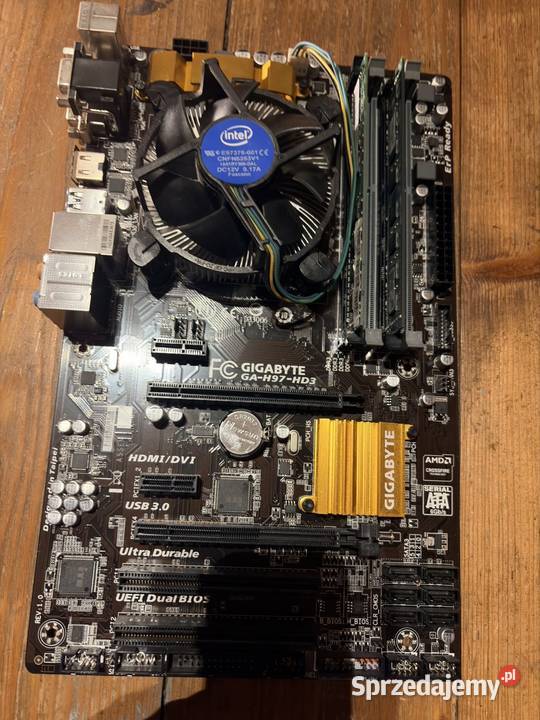 Płyta z i5 4690 i ram Radom