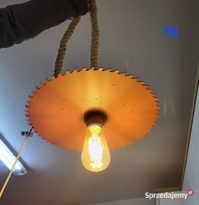Lampa Handmade Loft Warsztat Vintage Zakliczyn