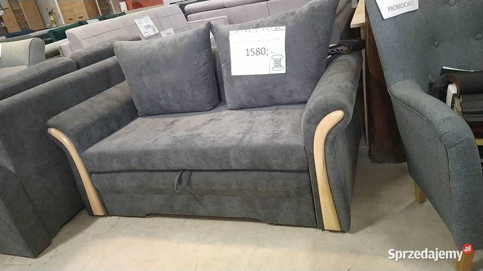 SOFA NA SPRĘŻYNACH DOSTĘPNE RĘKI tkanina