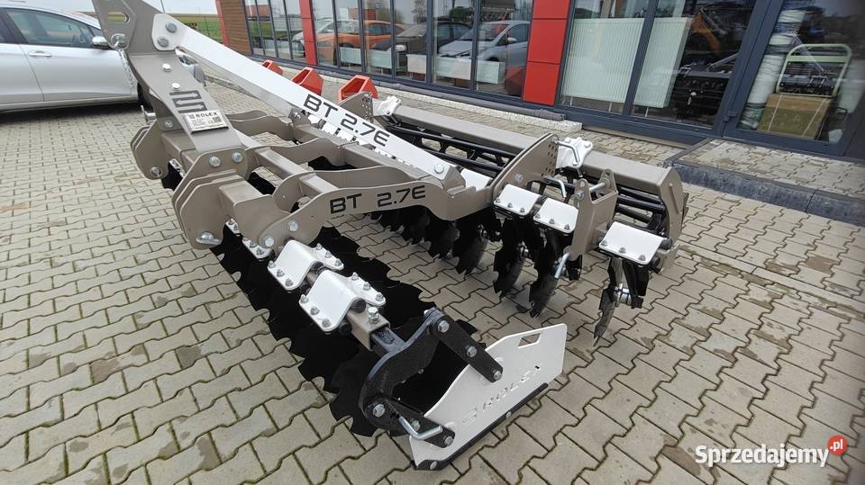 PROMOCJA Brona talerzowa ROLEX 27m BTE wal rura Rząśno