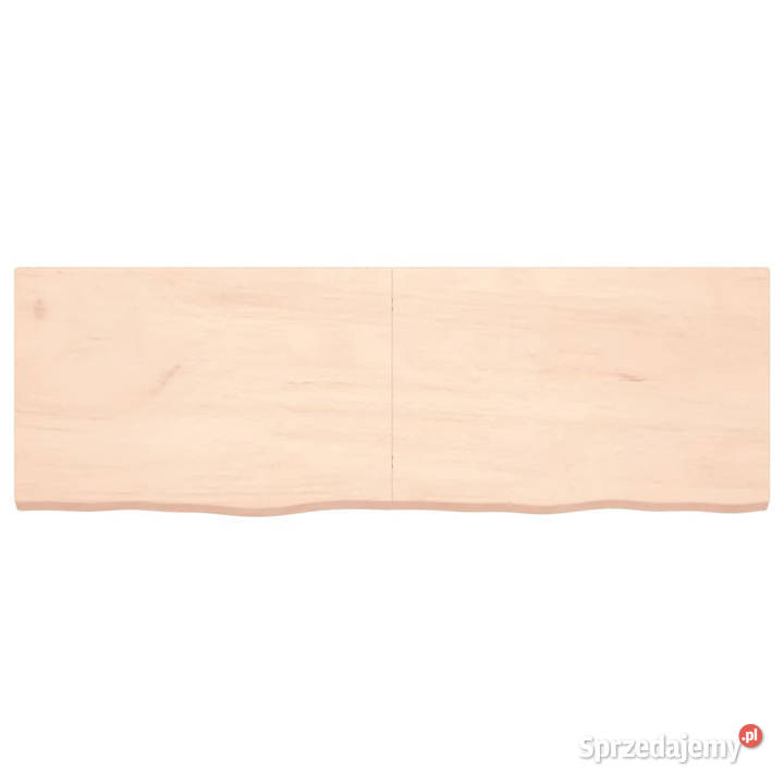 Blat stołu 180x60x26 surowe lite drewno dębowe Warszawa