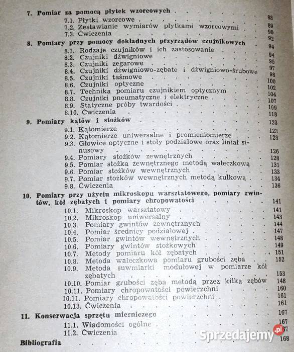 Pracownia pomiarów warsztatowych Zygmunt Rok wydania 1974