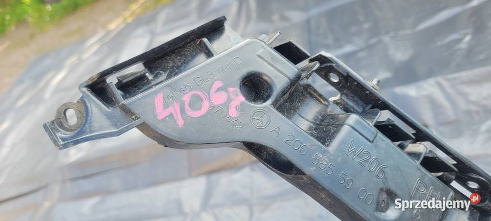 MERCEDES CKLASA W206 ŚLIZG ZDERZAKA PRAWY TYŁ Ruda Śląska sprzedam