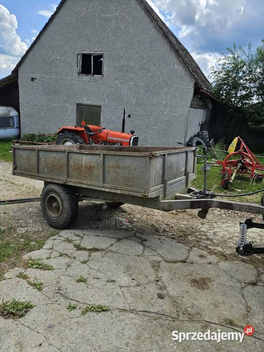 Przyczepa jedno osiowa Załuczne