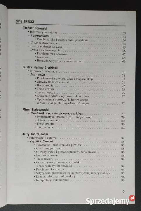 ZESZYT LICEALISTY do języka polskiego klasa 4 szkoła ponadgimnazjalna Kultura i Rozrywka Hajnówka sprzedam