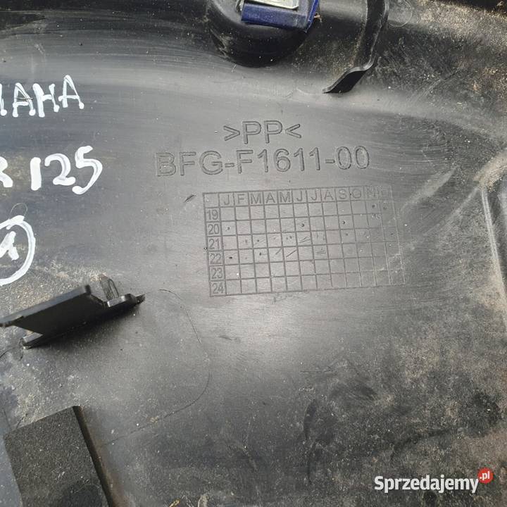 TYLNE NADKOLE WYPEŁNIENIE Yamaha XSR 125 XSR125 Plastiki Chełm