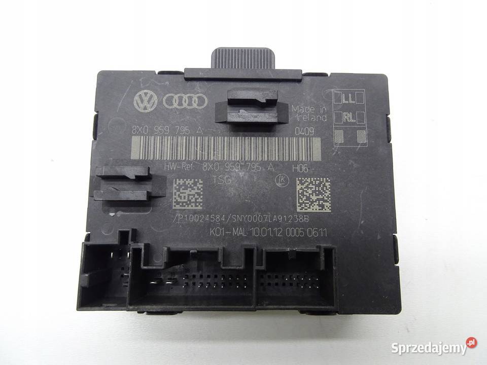MODUŁ STEROWNIK DRZWI TYŁ TYLNY 8X0959795A AUDI