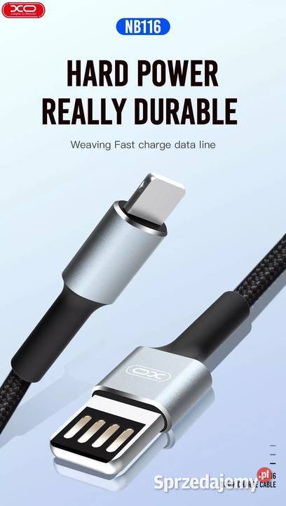 Kabel USB micro mikro 1m 24A mocny przewód w Akcesoria i części Siemianowice Śląskie sprzedam
