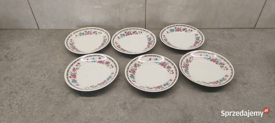 Chińskie porcelanowe filiżanki ze spodkami Siemianowice Śląskie sprzedam