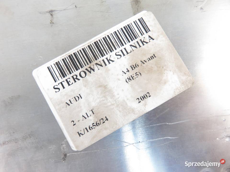 STEROWNIK AUDI A4 B6 20 ALT 8E0909057 0261207591