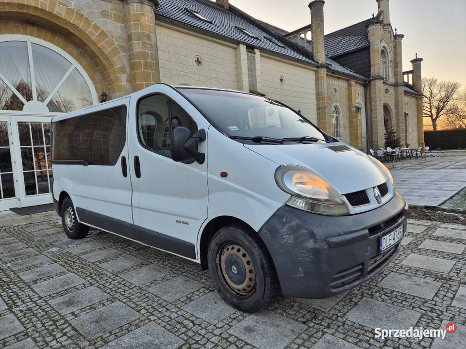 Zadbany Renault Trafic Long 19dCi 9 osobowy ABS Lwówek Śląski sprzedam