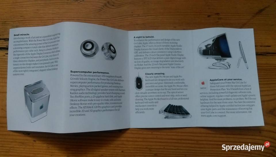 Macintosh foldery katalog itp Lębork sprzedam