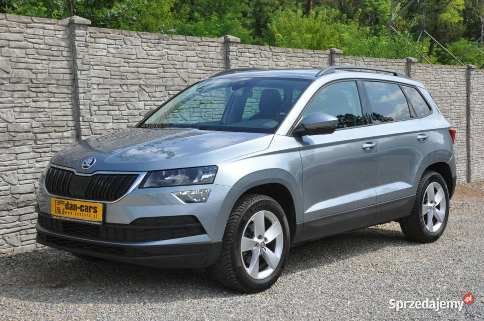 koda Karoq 16 TDI 116 Niski przebieg Navi Kamera nieuszkodzony śląskie Dąbrowa Górnicza
