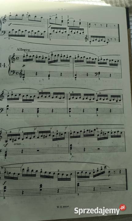 Carl czernys śpiewnik nuty 1916 antyk Gdańsk