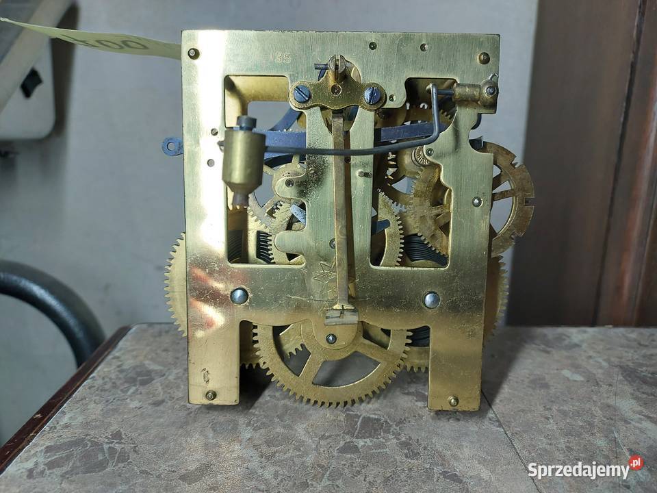 700 Mechanizm starego zegara ściennego Junghans Tczew