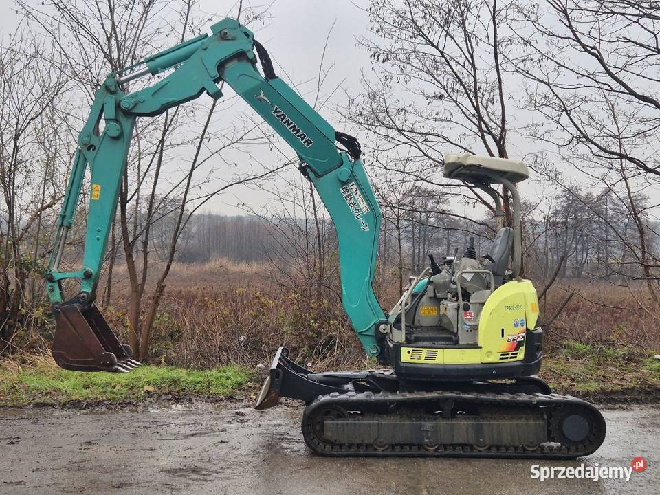 Koparka Yanmar B66a Rok produkcji 2009 Małuszyn