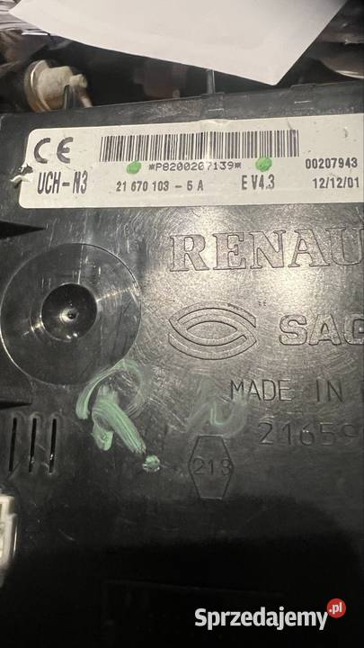 Modul uch renault 8200207139 osobowe Części samochodowe Margonin