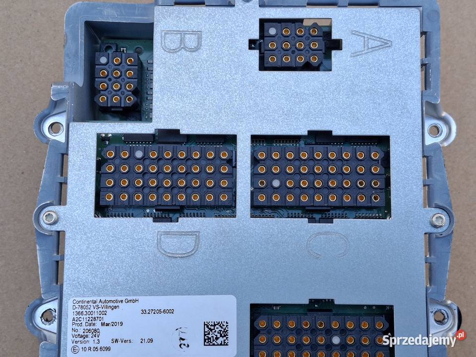MAN WSKAŹNIK PANEL EKRAN CONTINENTAL A2C11228701 Bieleń