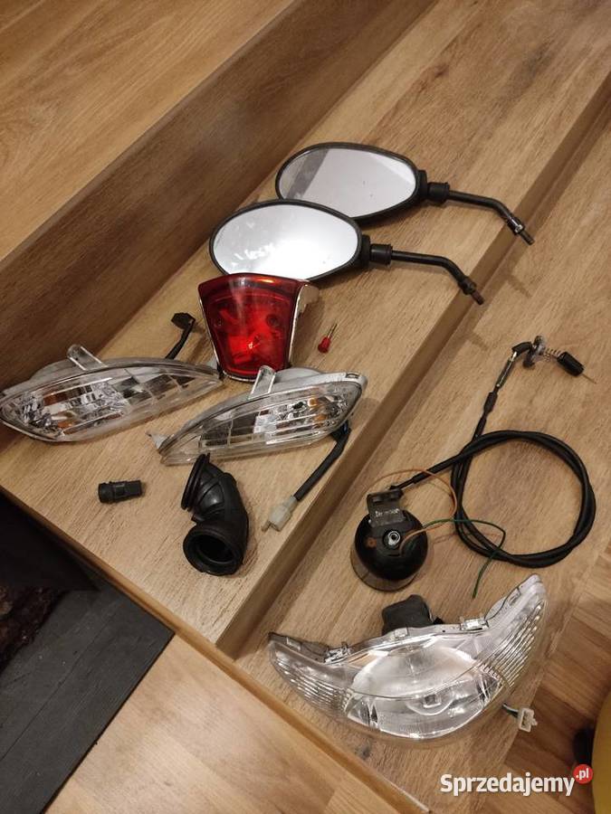 Lampy lusterka do skuter sym części Białystok sprzedam