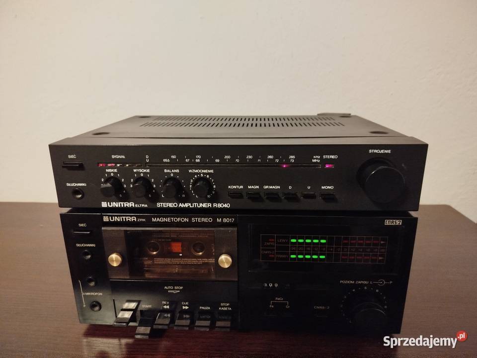 Amplituner Unitra eltra r8040 magnetofon UNITRA Kalej