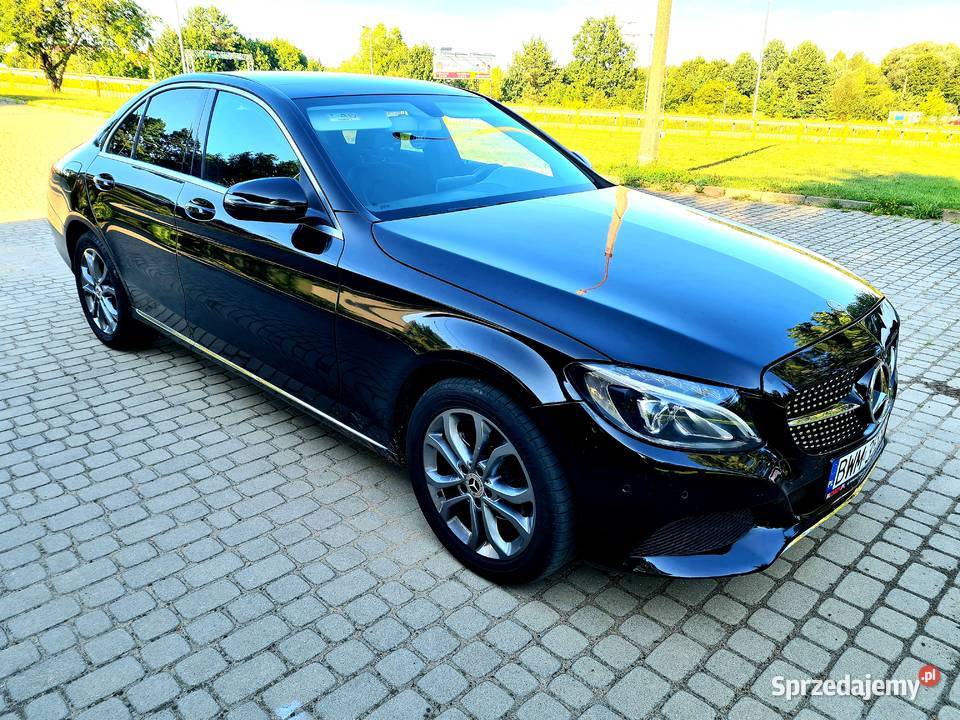 Mercedes C18016tsalon polskorazamiana elektrochrom. lusterka boczne podlaskie Wasilków
