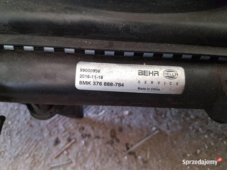 SEAT LEON I TOLEDO II CHLODNICA WODY WENTYLATOR