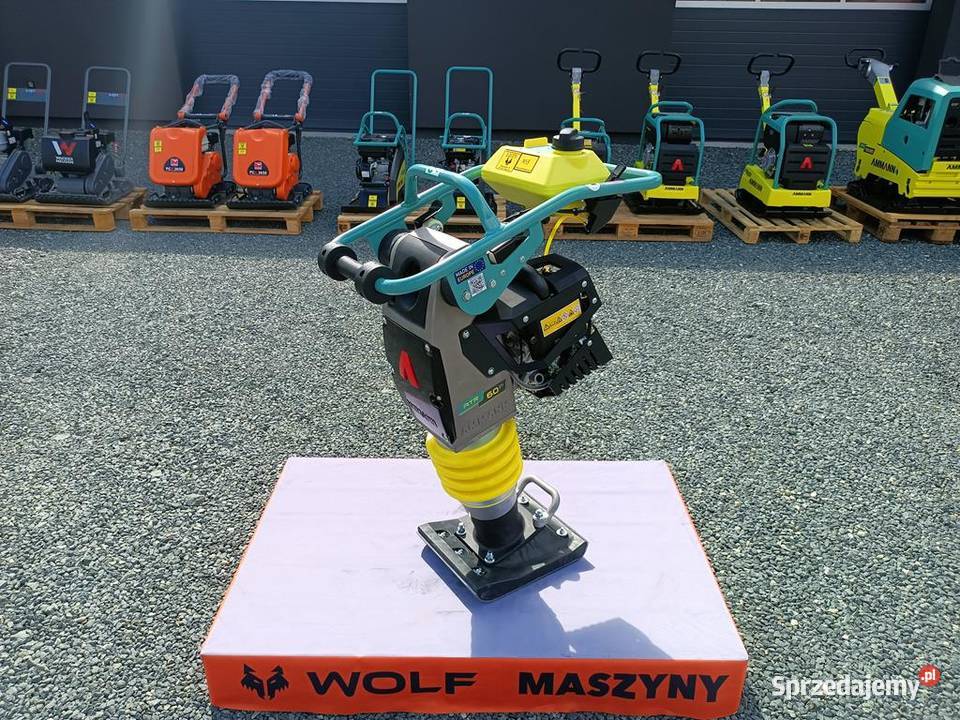 ZAGĘSZCZARKA STOPOWA UBIJAK AMMANN ATR 60 Trzebnica