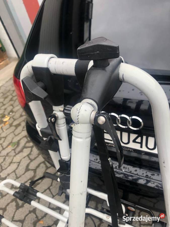 Bagażnik na 4 towery uchylny montowany na Hak Głogów Małopolski