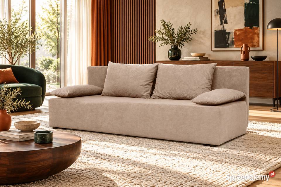 Sofa Lila z funkcją spania i pojemnikiem 200cm Radzyń Podlaski