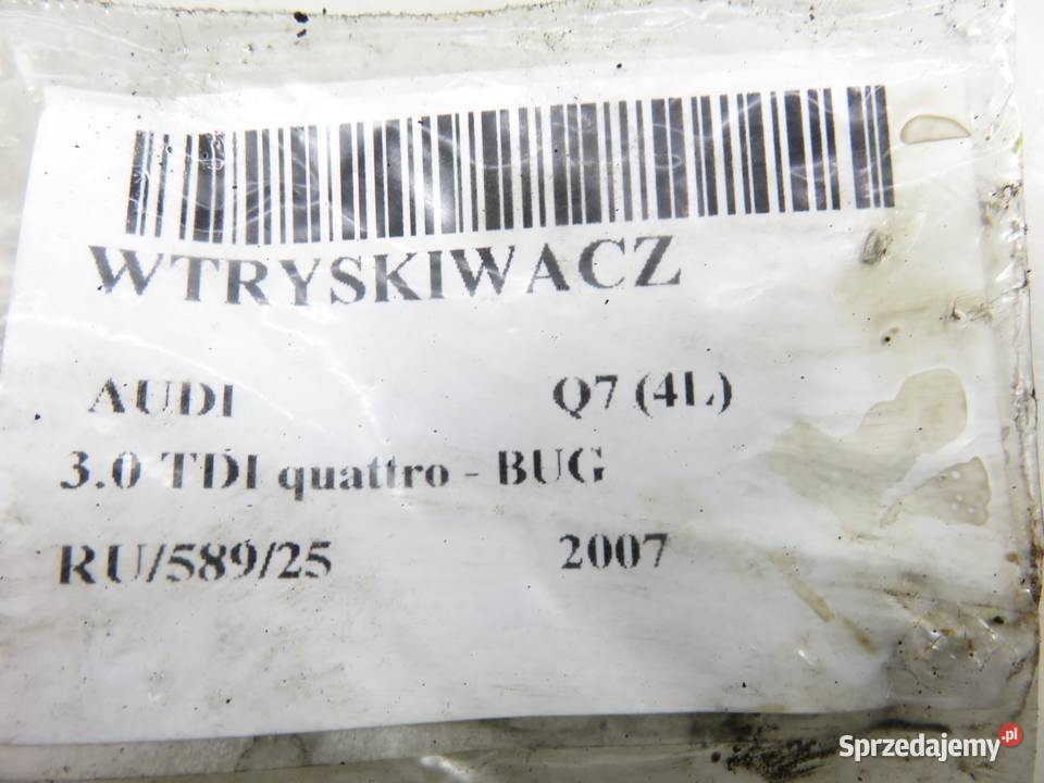 WTRYSKIWACZ AUDI Q7 30 TDI 059130277AH