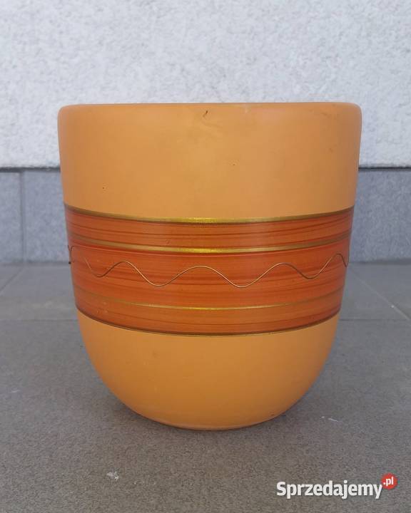 Doniczki ceramiczne używane różne mazowieckie Warszawa