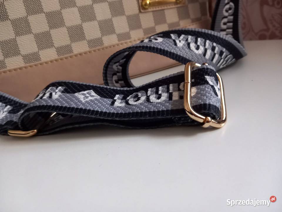 Louis Vuitton bezowa torba Stalowa Wola