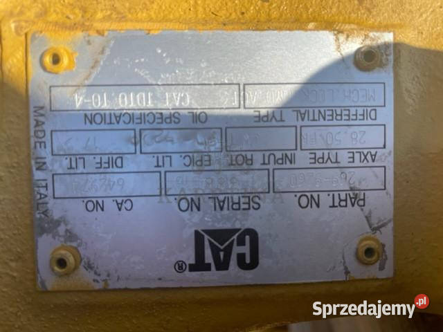 Carraro 2850 Fr Most Napędowy CZĘŚCI MOSTU wielkopolskie Jastrzębniki