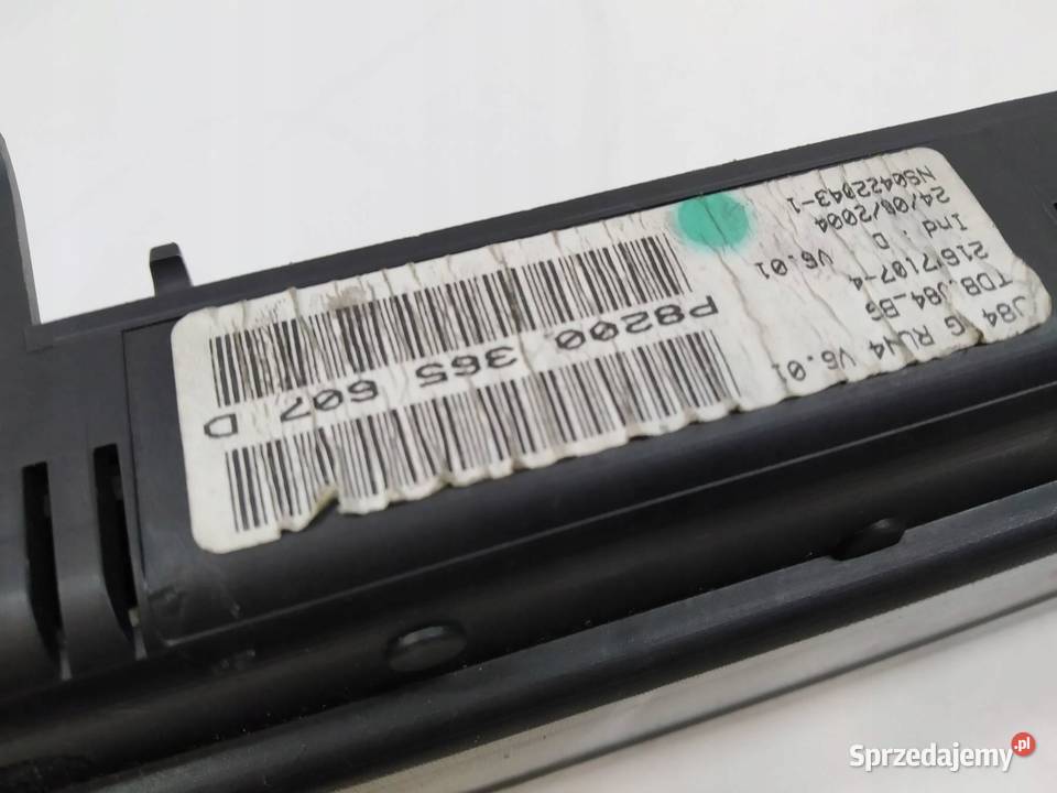 LICZNIK 8200365607D 15 DCI Renault Scenic II