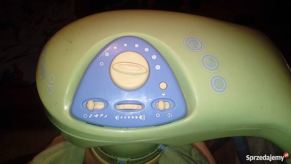 Huśtawka Fisher Baby Papasan Dla niemowląt Biała Rawska sprzedam