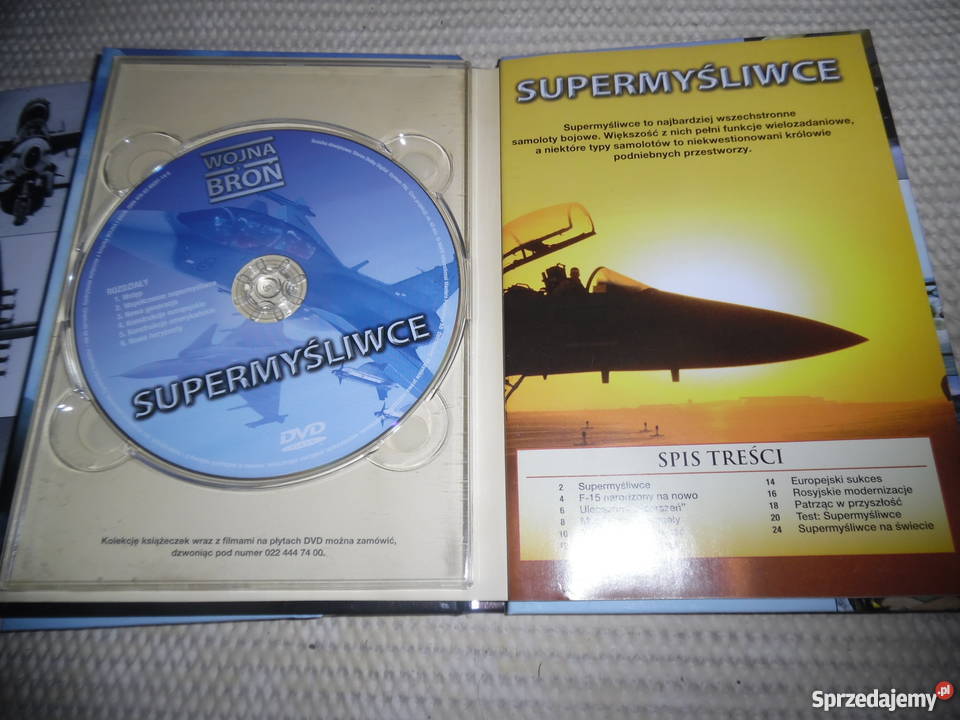 2 filmy z seriiWojna i Broń z ksiazką Filmy Oborniki Śląskie