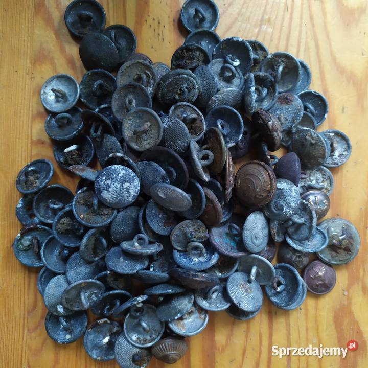 Guziki wojskowe Złocieniec