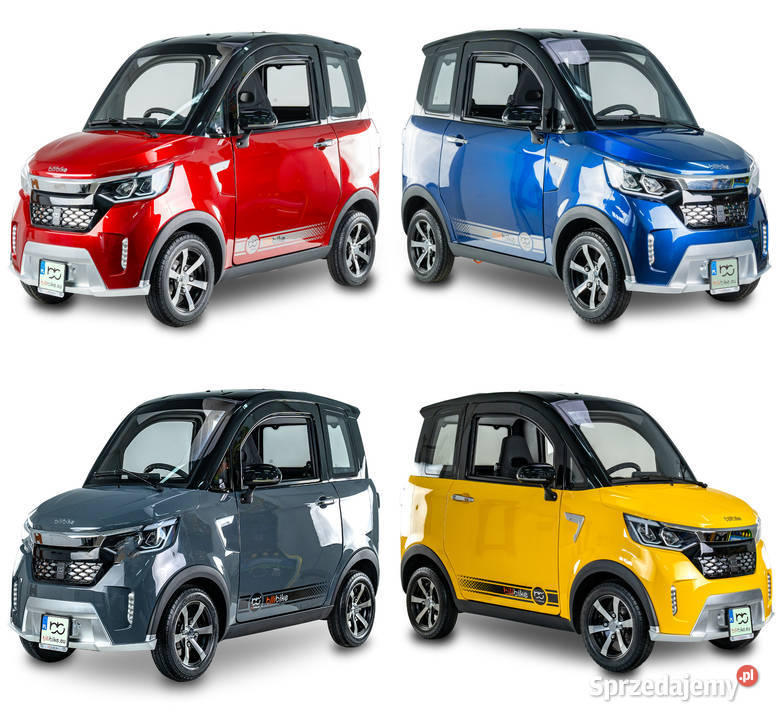 Samochód skuter elektryczny zabudowany z dachem automatyczna Warszawa