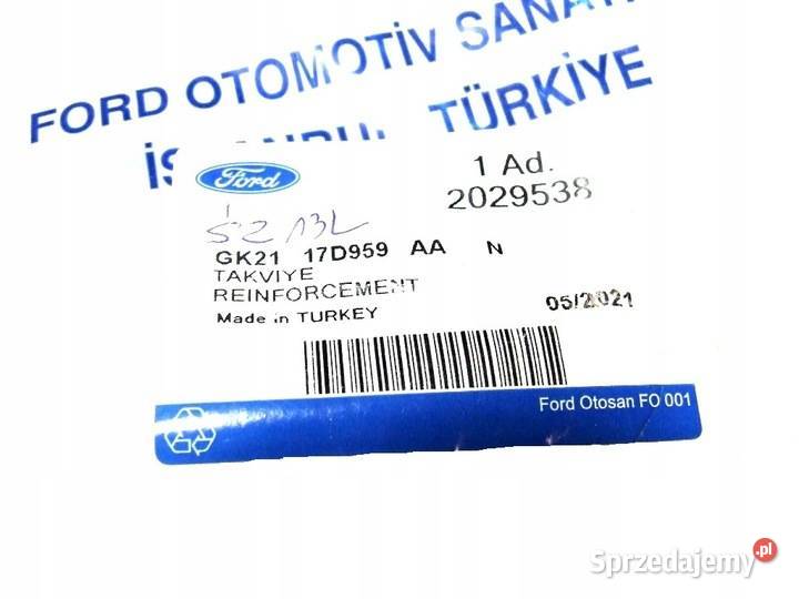 ŚLIZG PRZÓD LEWY MOCOWANIE ZDERZAKA FORD TRANSIT dolnośląskie Głogów